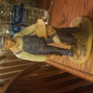 Playing horse shoes hamco